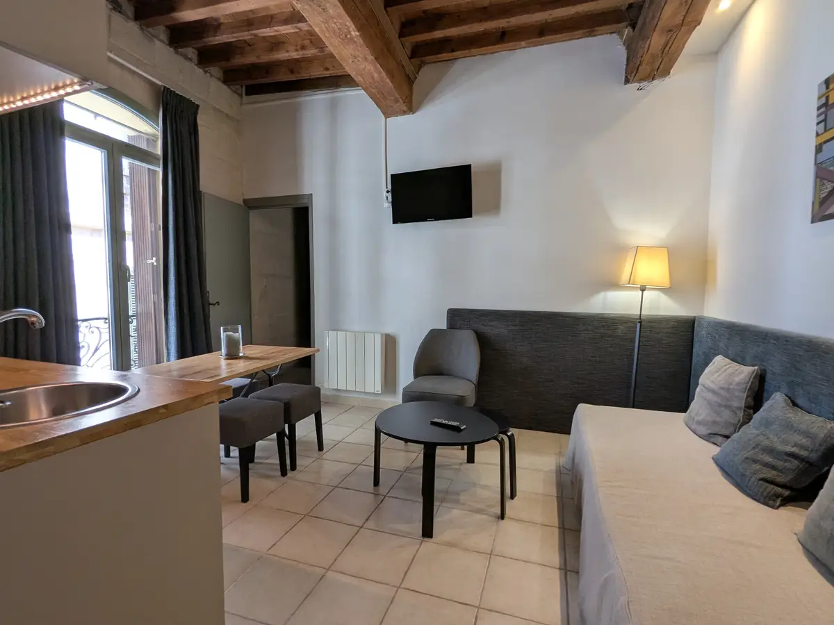 Appartement de La Banasterie avec cuisine et salon