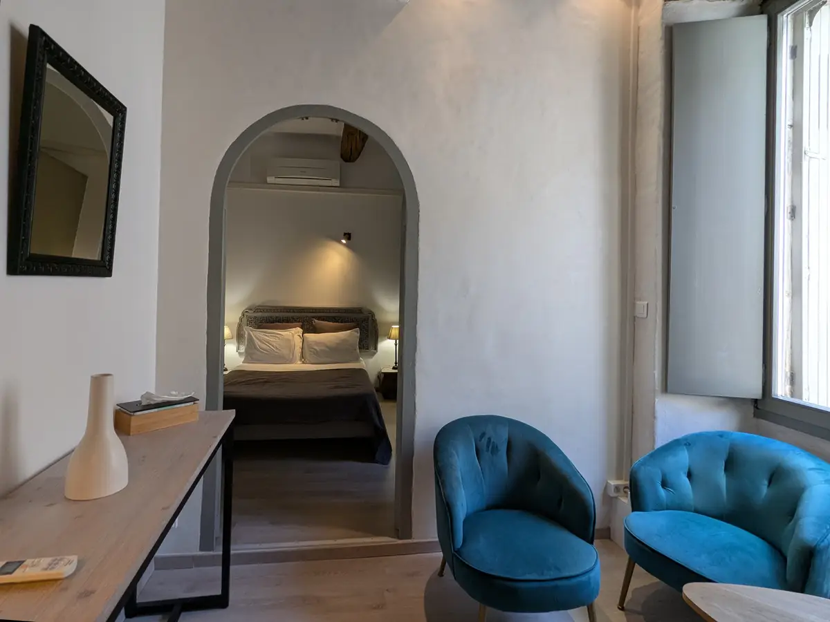 Appartement de La Banasterie avec cuisine et salon